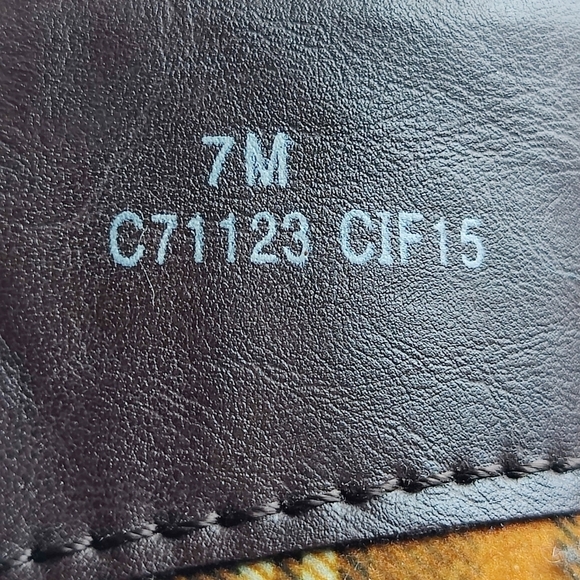 BOC Dark Brown Flat Heeled Inner Zipper Leather Boots Womens Shoe Size 7M - Picture 9 of 11